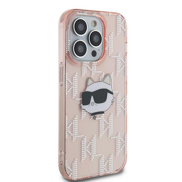 Karl-Lagerfeld-IML-Choupette-Head-Monogram-telefontok-rozsaszin-iPhone-14-Pro-Max-3