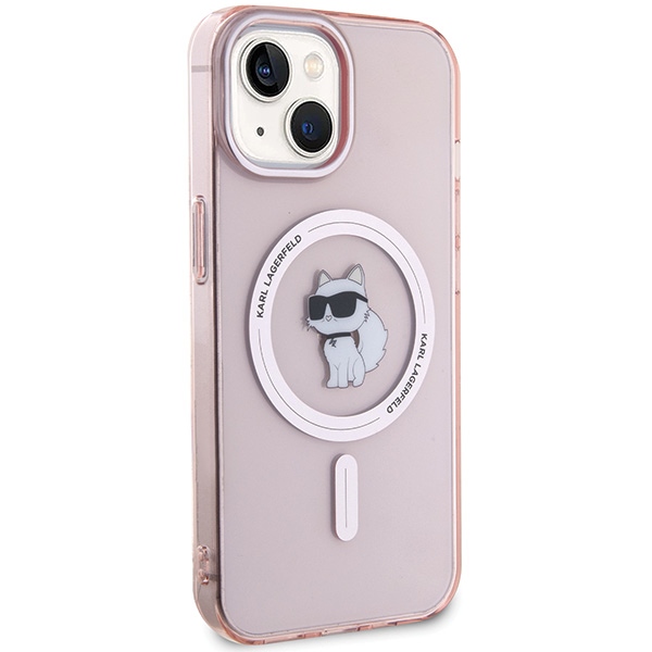 Karl-Lagerfeld-IML-Choupette-MagSafe-telefontok-rozsaszin-iPhone-15-3