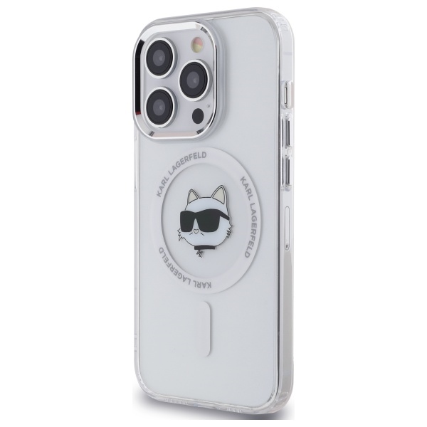 Karl-Lagerfeld-IML-Metal-Choupette-Head-MagSafe-telefontok-feher-iPhone-13-1