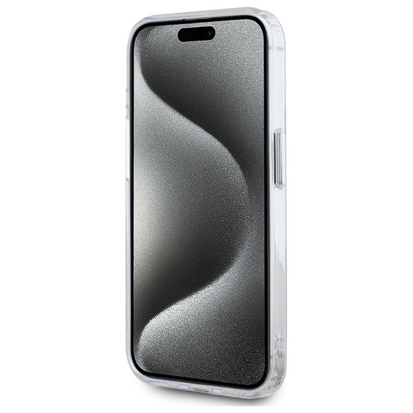 Karl-Lagerfeld-IML-Metal-Choupette-Head-MagSafe-telefontok-feher-iPhone-15-Pro-Max-4