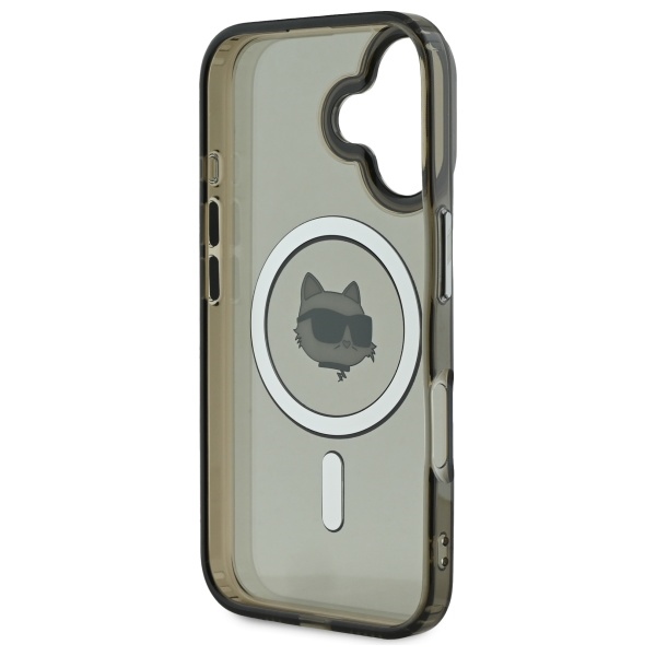 Karl-Lagerfeld-IML-Metal-Choupette-Head-MagSafe-telefontok-fekete-iPhone-16-Plus-6