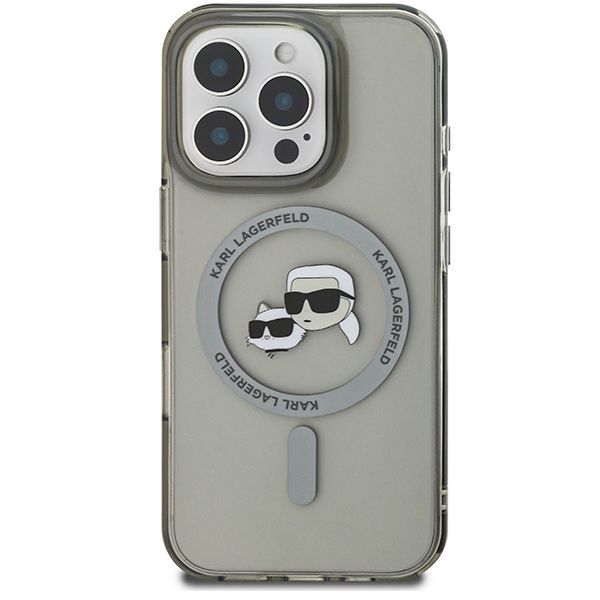 Karl-Lagerfeld-IML-Metal-Karl-Choupette-Head-MagSafe-tok-iPhone-16-Pro-–-fekete-2