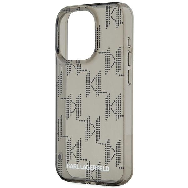 Karl-Lagerfeld-IML-Mono-KL-Pattern-Cord-telefontok-fekete-iPhone-15-Pro-Max-4