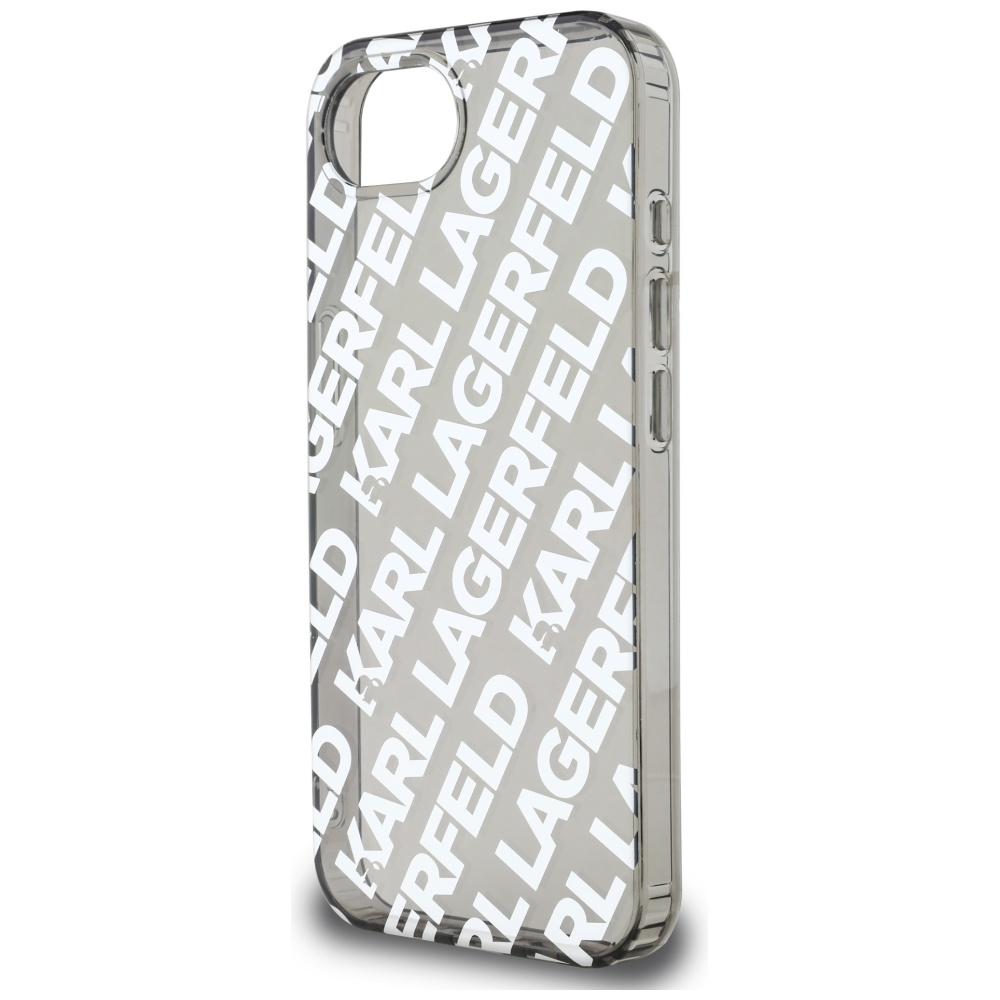 Karl-Lagerfeld-IML-Repeat-Logo-telefontok-ezust-iPhone-16e-4