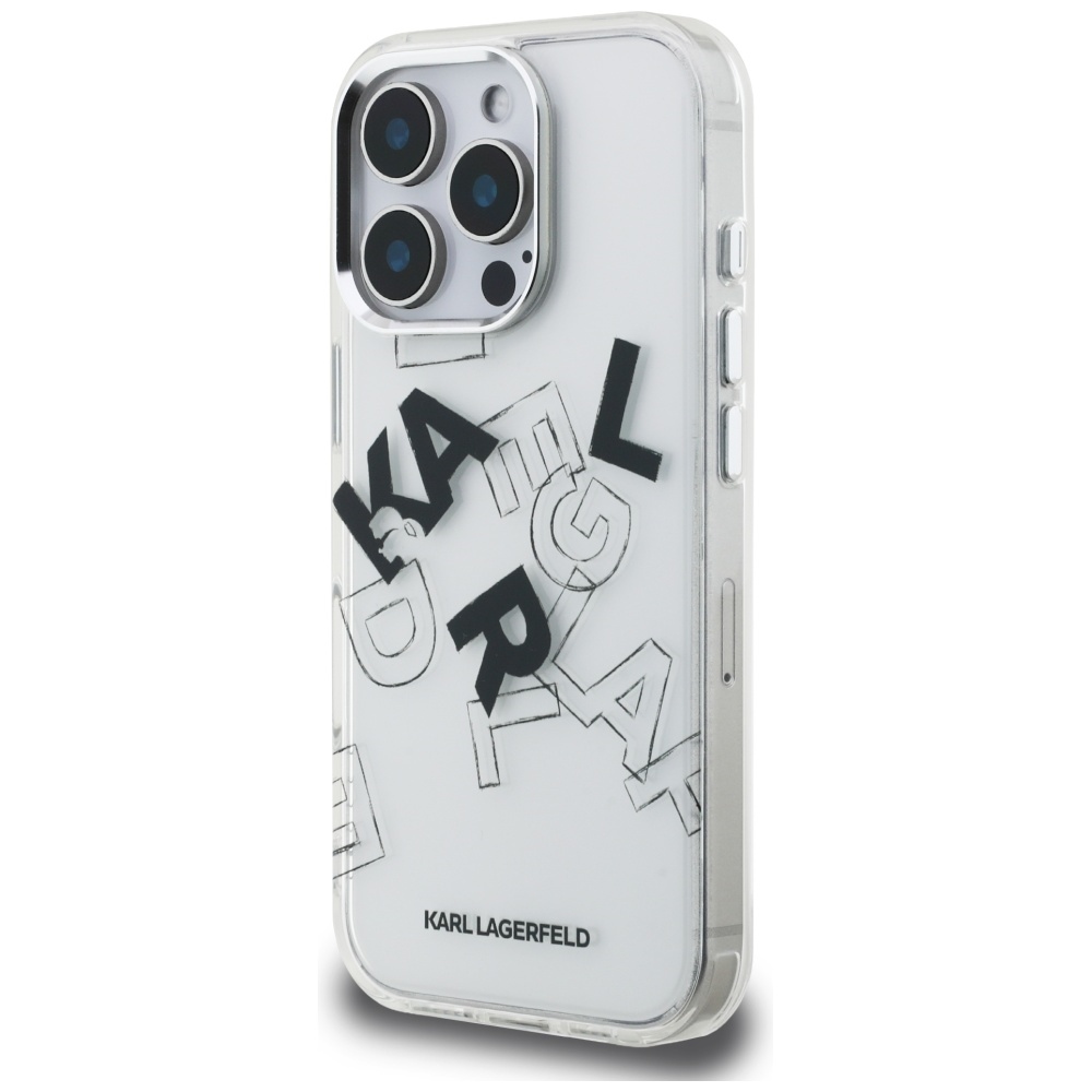 Karl-Lagerfeld-IML-Sketched-Graphic-telefontok-atlatszo-iPhone-16-Pro-Max-1