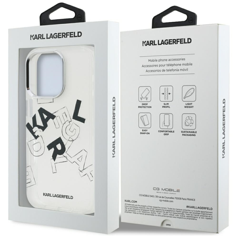 Karl-Lagerfeld-IML-Sketched-Graphic-telefontok-atlatszo-iPhone-16-Pro-Max-7