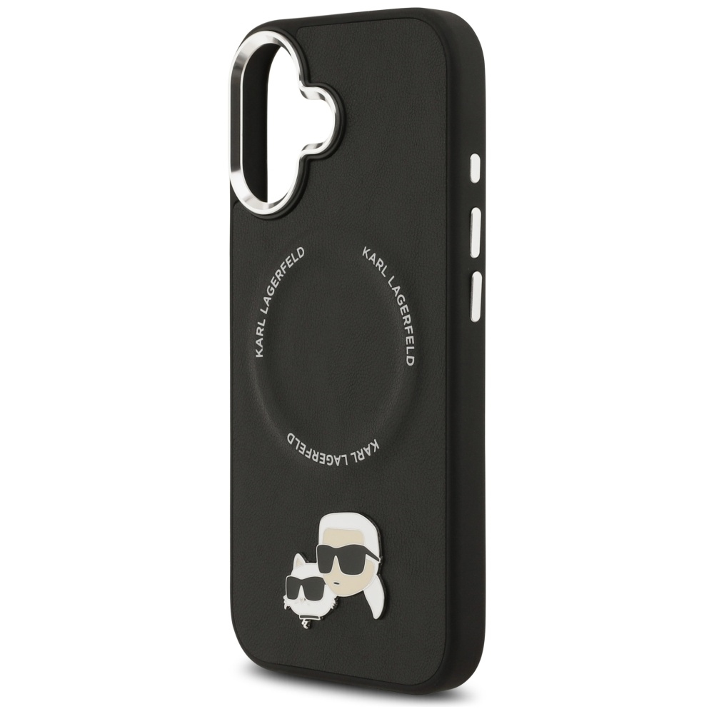 Karl-Lagerfeld-Karl-Choupette-Pins-MagSafe-telefontok-fekete-iPhone-17-5