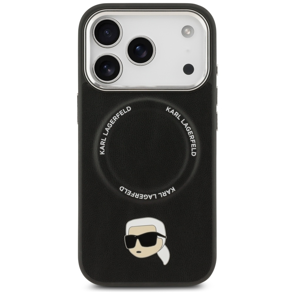 Karl-Lagerfeld-Karl-Pin-MagSafe-telefontok-fekete-iPhone-17-Pro-Max-2