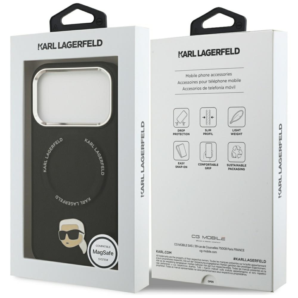 Karl-Lagerfeld-Karl-Pin-MagSafe-telefontok-fekete-iPhone-17-Pro-Max-7