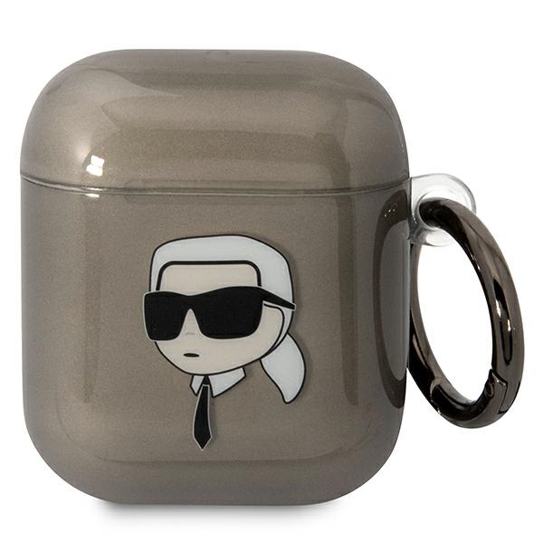 Karl Lagerfeld Karl’s Head tok – AirPods 1 / 2 – fekete