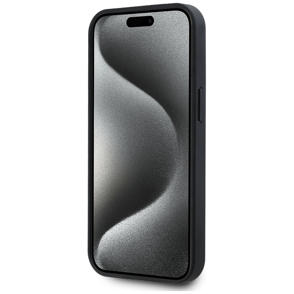 Karl-Lagerfeld-Leather-Monogram-Metal-Logo-telefontok-fekete-iPhone-15-iPhone-14-iPhone-13-4