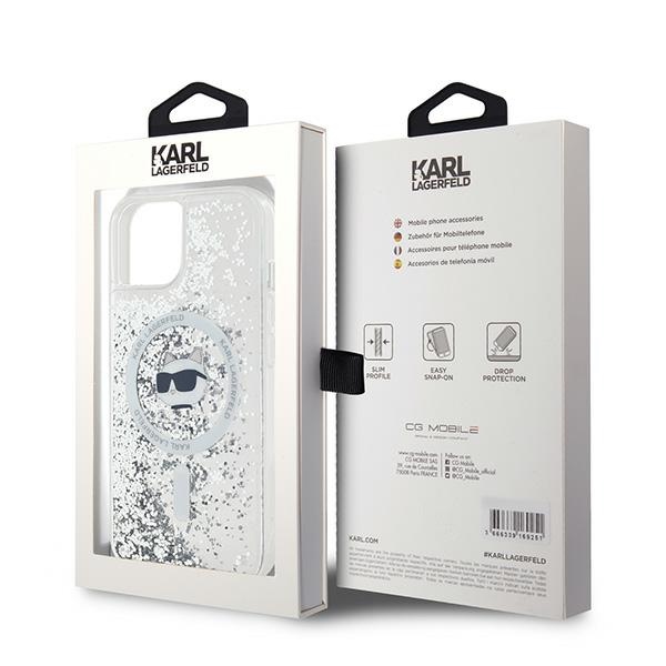 Karl-Lagerfeld-Liquid-Glitter-Choupette-Head-MagSafe-telefontok-atlatszo-iPhone-13-7