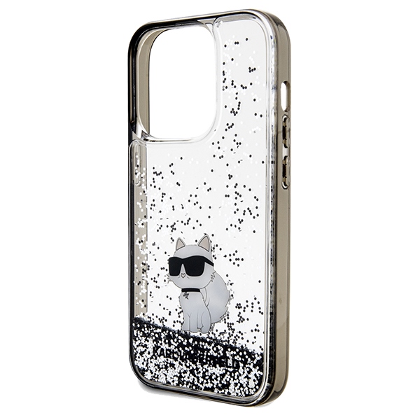 Karl-Lagerfeld-Liquid-Glitter-Choupette-telefontok-atlatszo-iPhone-14-Pro-5