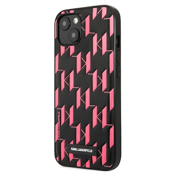 Karl-Lagerfeld-Monogram-Plaque-telefontok-rozsaszin-iPhone-13-iPhone-14-iPhone-15-1