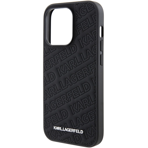 Karl-Lagerfeld-Quilted-K-Pattern-telefontok-fekete-iPhone-15-Pro-5