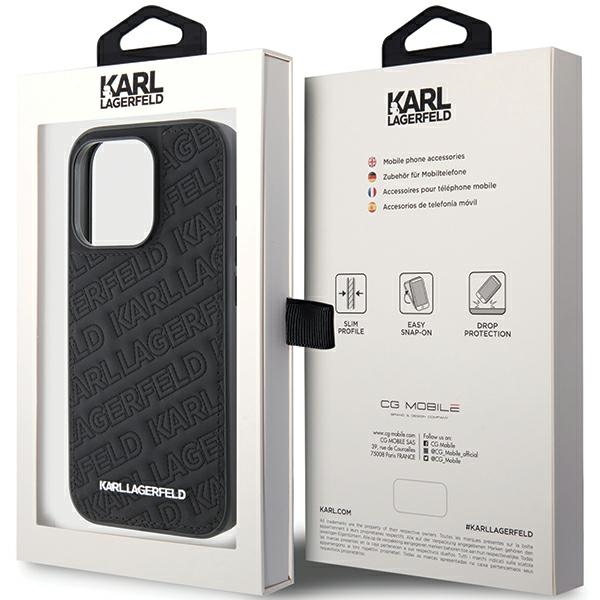 Karl-Lagerfeld-Quilted-K-Pattern-telefontok-fekete-iPhone-15-Pro-7