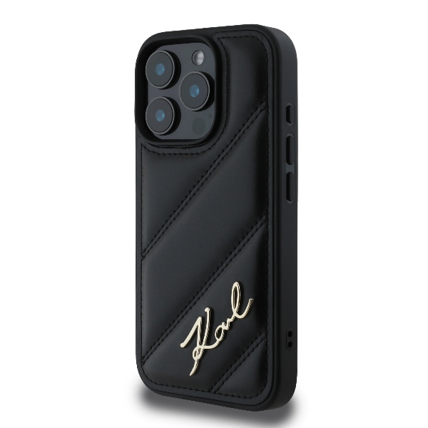 Karl-Lagerfeld-Quilted-Signature-telefontok-fekete-iPhone-16-Pro-Max-1