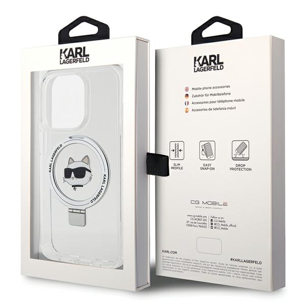 Karl-Lagerfeld-Ring-Stand-Choupette-Head-MagSafe-telefontok-feher-iPhone-15-Pro-Max-7