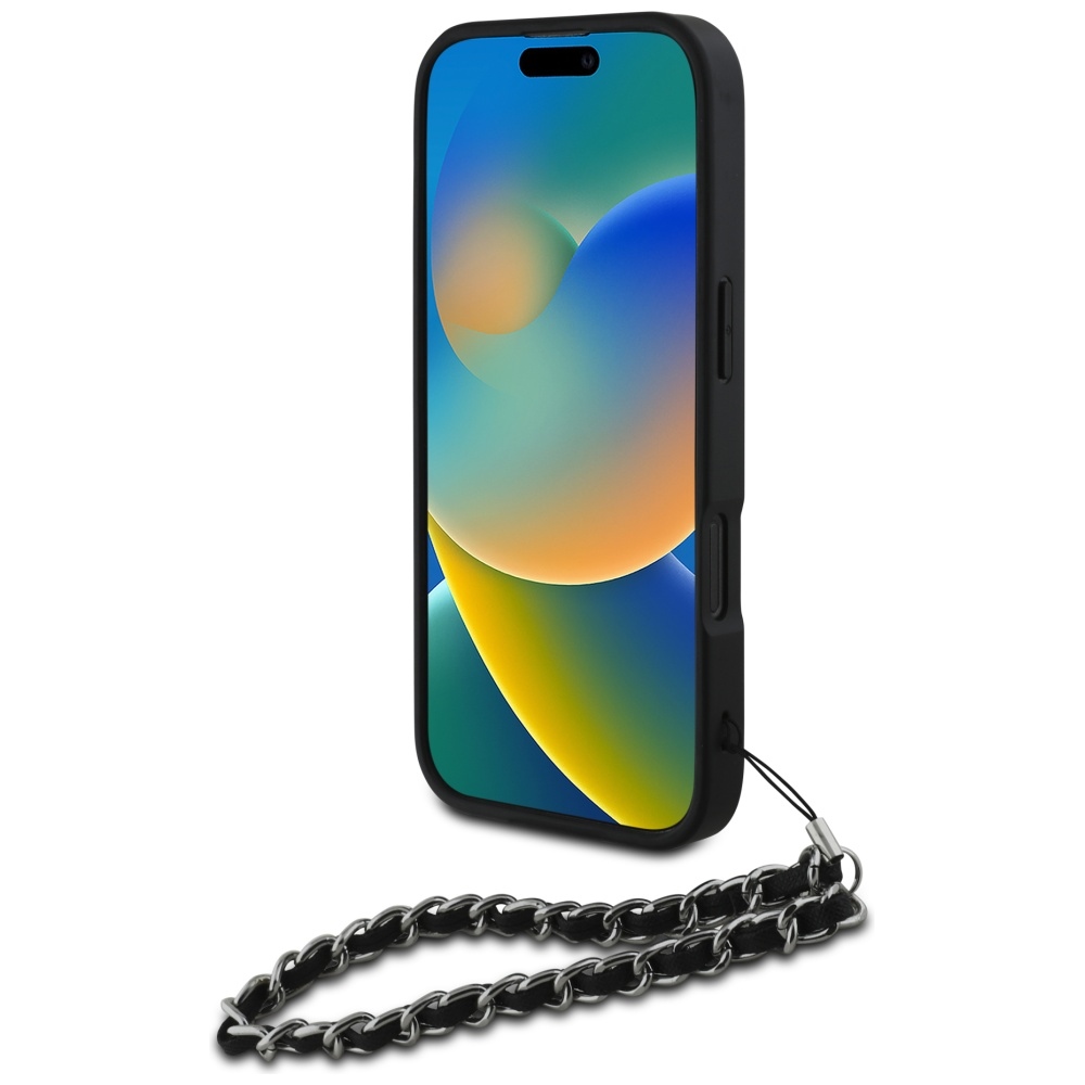 Karl-Lagerfeld-Saffiano-telefontok-fekete-iPhone-16-Pro-Max-3