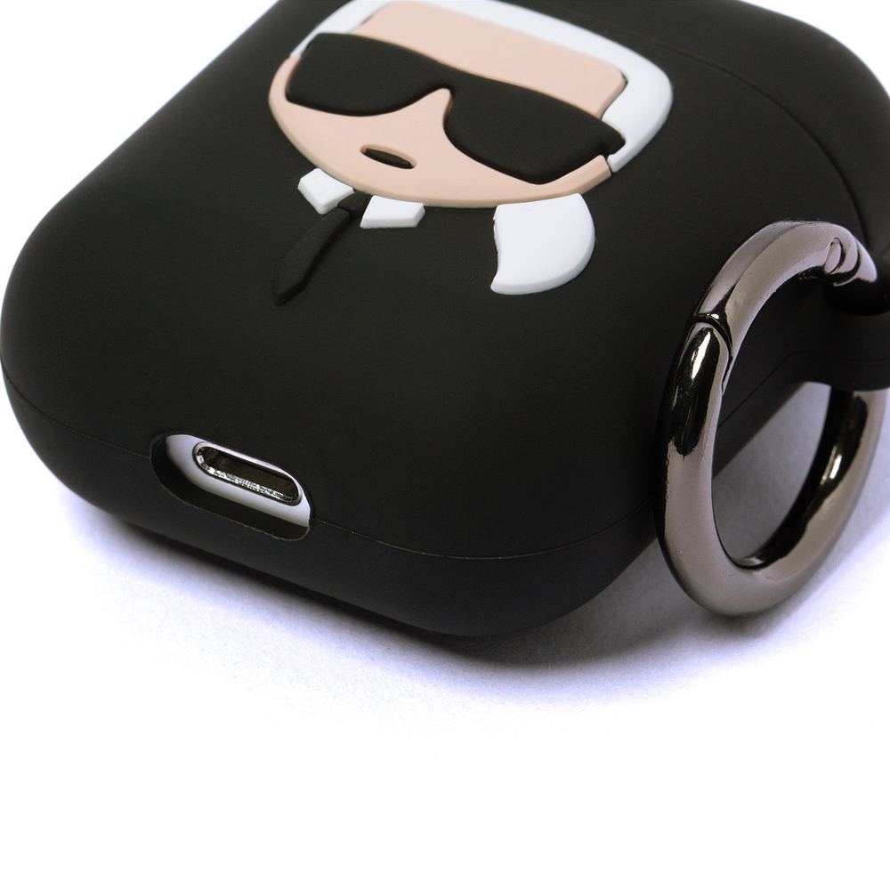 Karl-Lagerfeld-szilikon-tok-–-AirPods-1-2-–-Ikonik-–-fekete-4