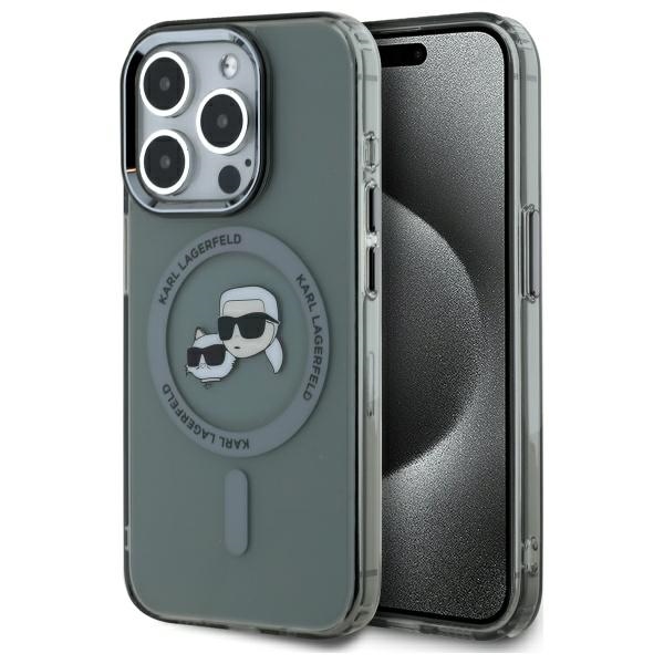 Karl Lagerfeld telefontok fekete - iPhone 15 Pro Max
