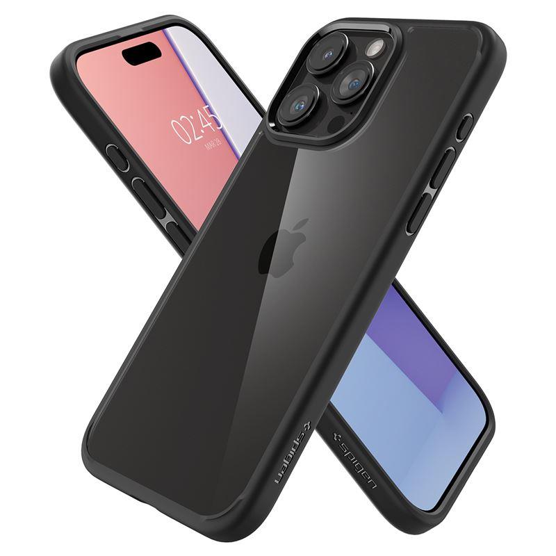 Spigen-Crystal-Hybrid-telefontok-atlatszofekete-iPhone-15-Pro-11