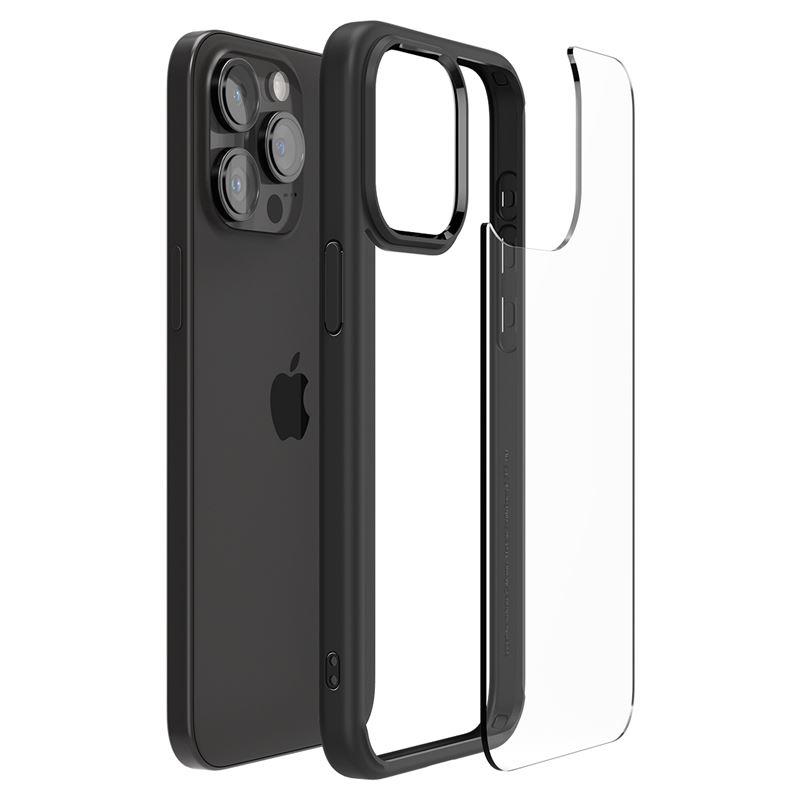 Spigen-Crystal-Hybrid-telefontok-atlatszofekete-iPhone-15-Pro-12
