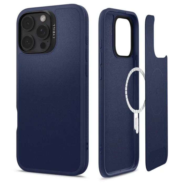 Spigen Cyrill Kajuk Mag telefontok kék - iPhone 16 Pro