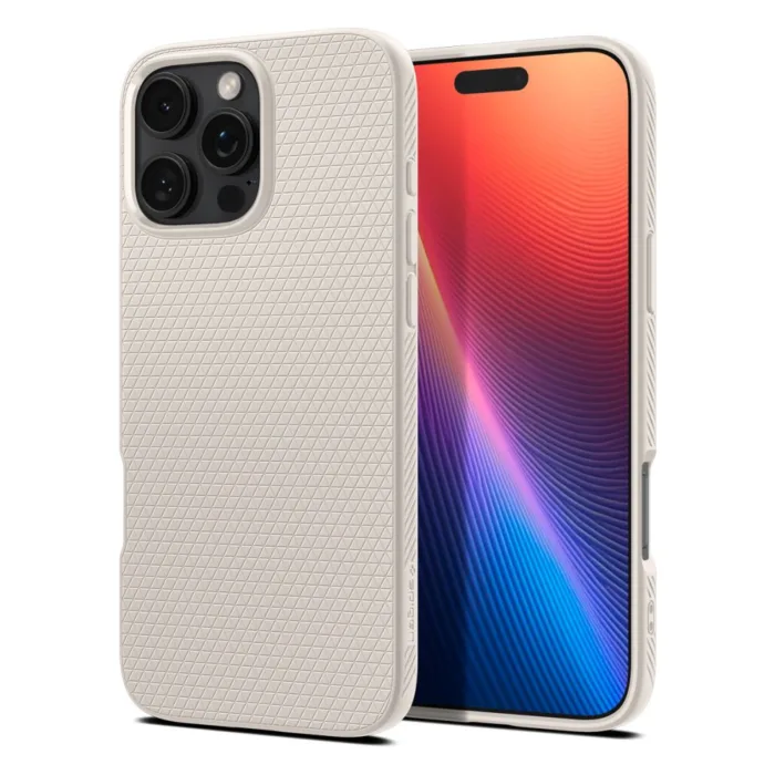 Spigen Liquid Air telefontok kék - iPhone 16 Pro