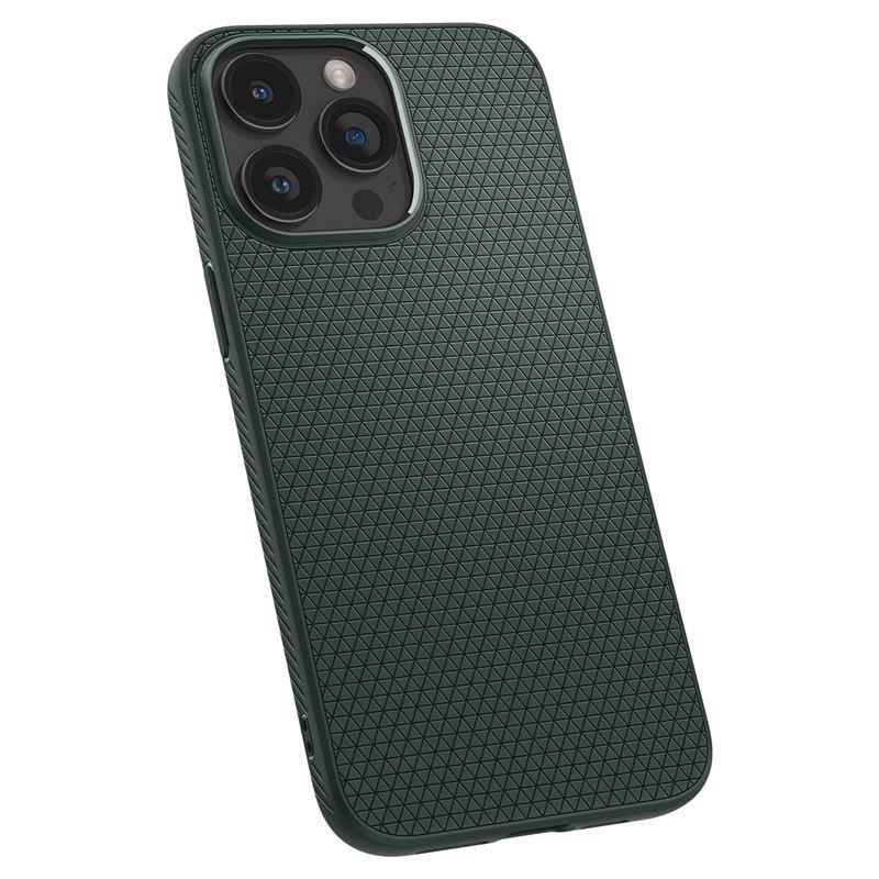 Spigen-Liquid-Air-telefontok-zold-iPhone-15-Pro-Max-16