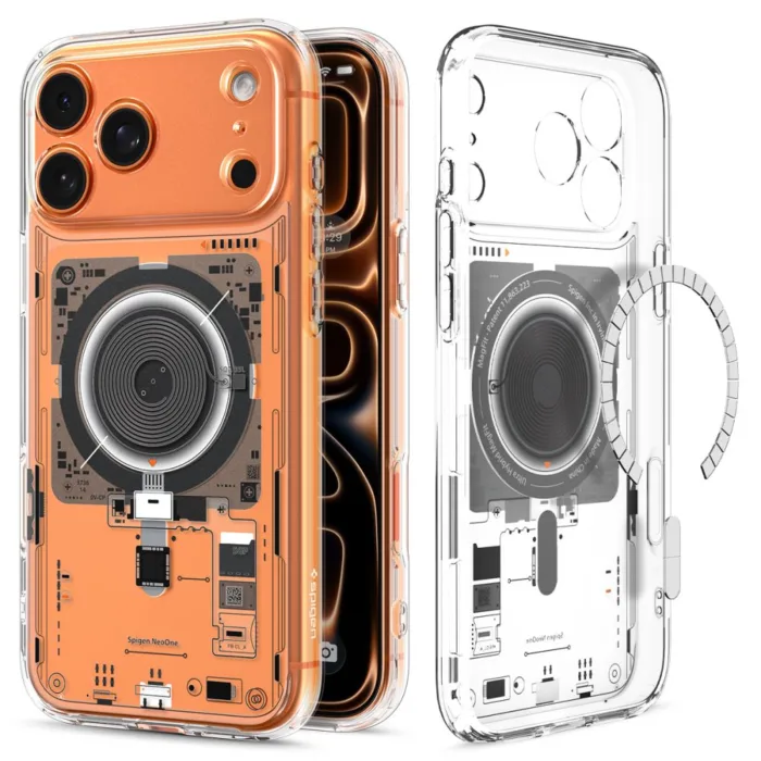 Spigen Ultra Hybrid Mag telefontok átlátszó - iPhone 17 Pro Max
