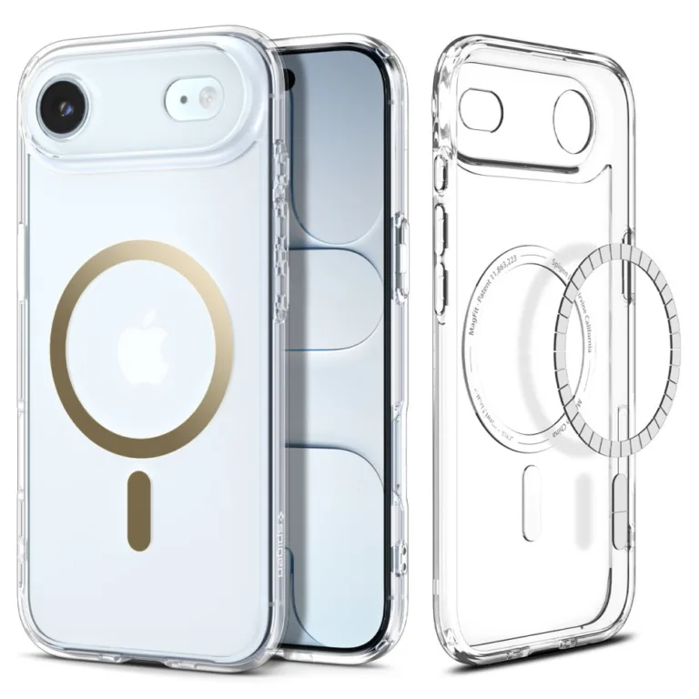 Spigen Ultra Hybrid Mag telefontok átlátszó|arany - iPhone 17 Air