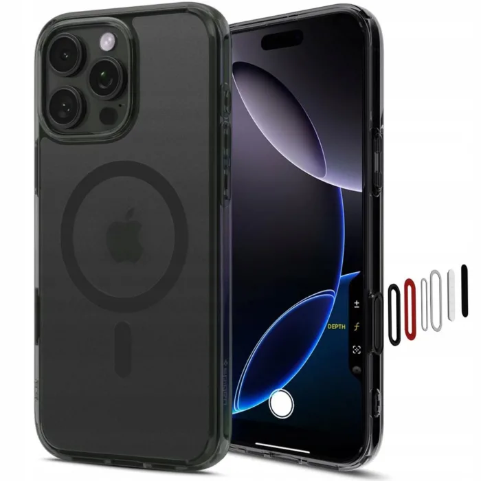 Spigen Ultra Hybrid telefontok fekete - iPhone 16 Pro