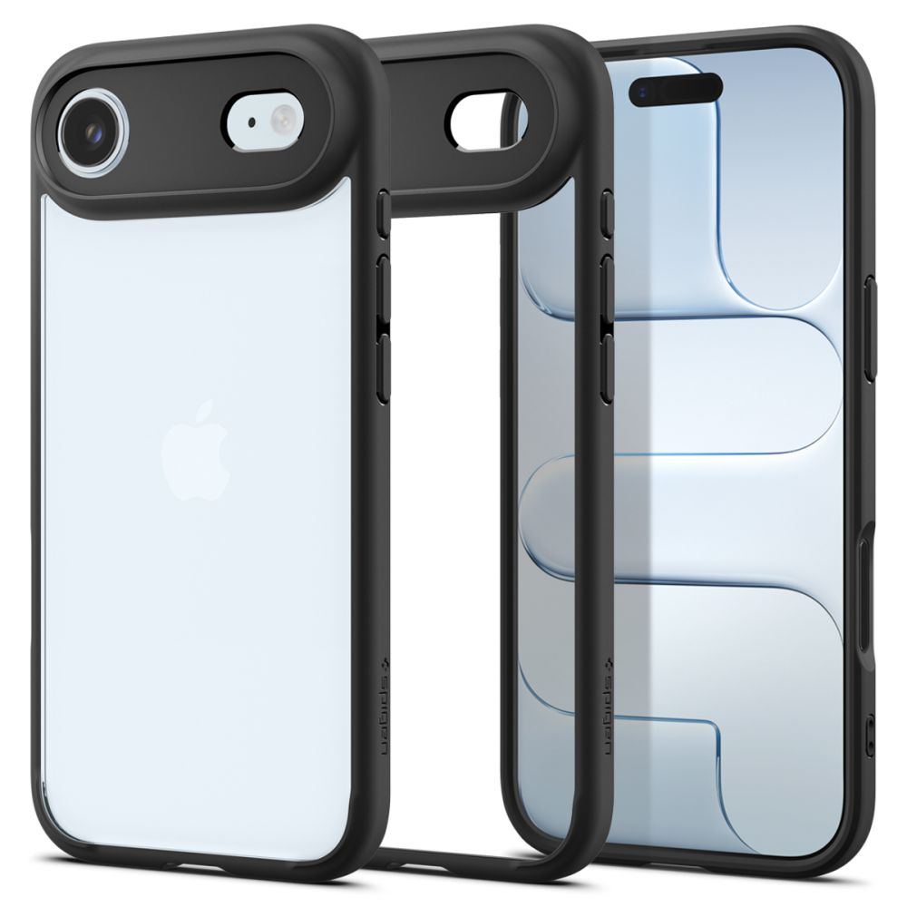 Spigen Ultra Hybrid telefontok fekete - iPhone 17 Air Spigen Ultra Hybrid telefontok fekete - iPhone 17 Air