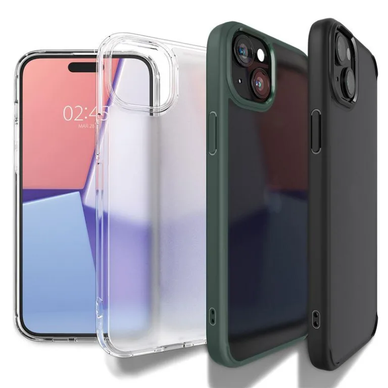 Spigen Ultra Hybrid telefontok kék - iPhone 15 Plus