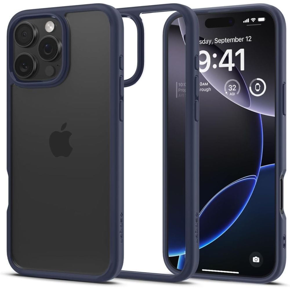 Spigen Ultra Hybrid telefontok kék - iPhone 16 Pro Spigen Ultra Hybrid telefontok kék - iPhone 16 Pro
