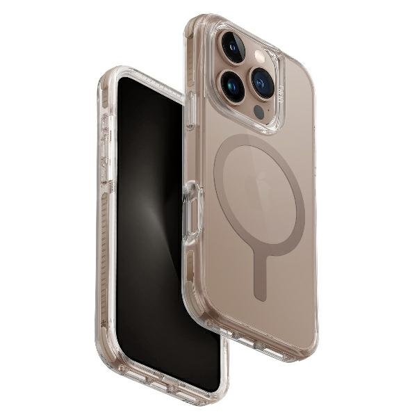 UNIQ Combat Magclick Charging telefontok arany - iPhone 16 Pro Max