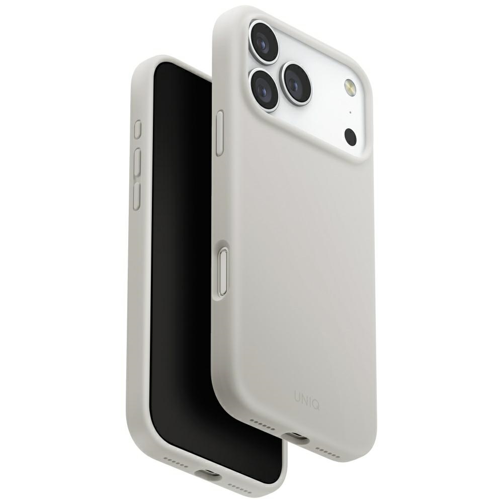 UNIQ Lino telefontok szürke - iPhone 17 Pro Max UNIQ Lino telefontok szürke - iPhone 17 Pro Max