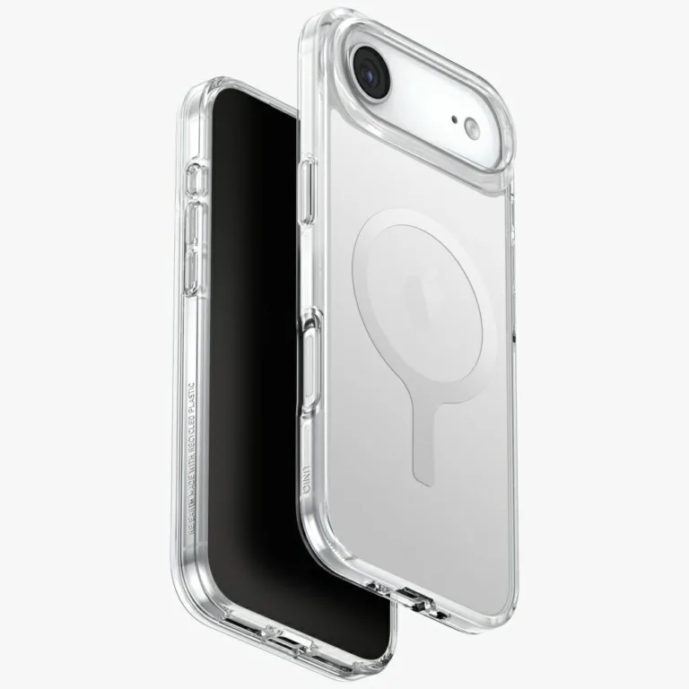 Uniq Clario Magclick töltéses tok iPhone 17 Air – átlátszó