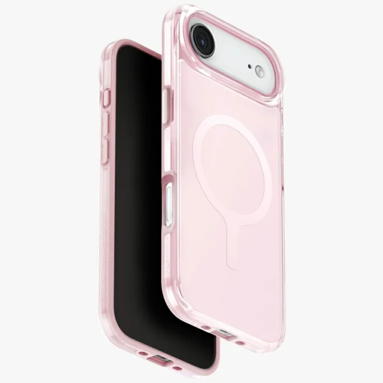 Uniq Clario Magclick töltéses tok iPhone 17 Air – rózsaszín