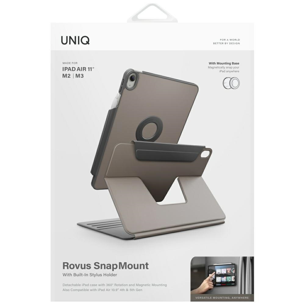 Uniq-Rovus-Snapmount-magneses-360°-ban-forgathato-leveheto-tok-iPad-Air-11-2024-2025-iPad-Air-10.9-2020-2022-–-szurke-10