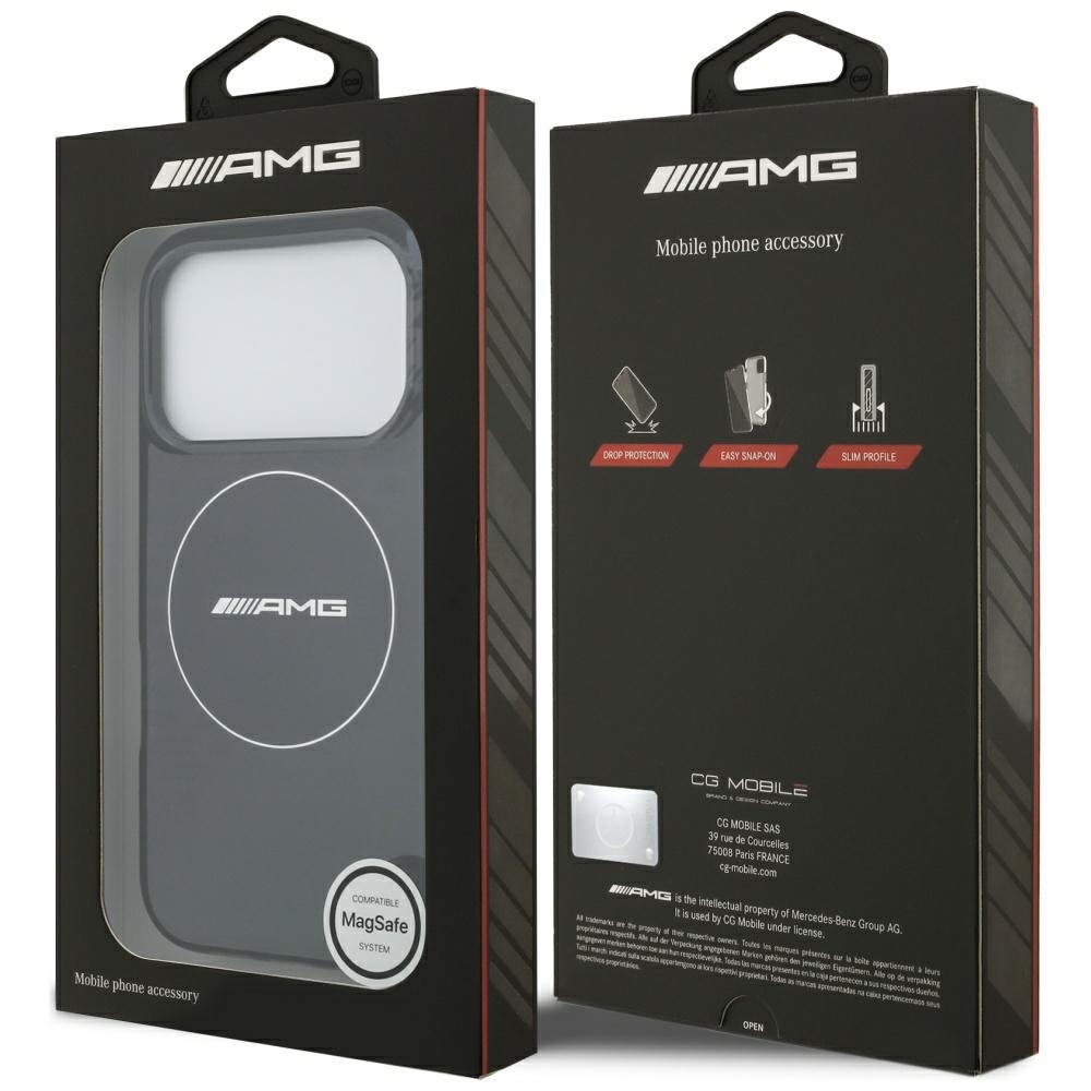 AMG-Double-Layer-Transparent-Smocked-MagSafe-telefontok-fekete-iPhone-17-Pro-7