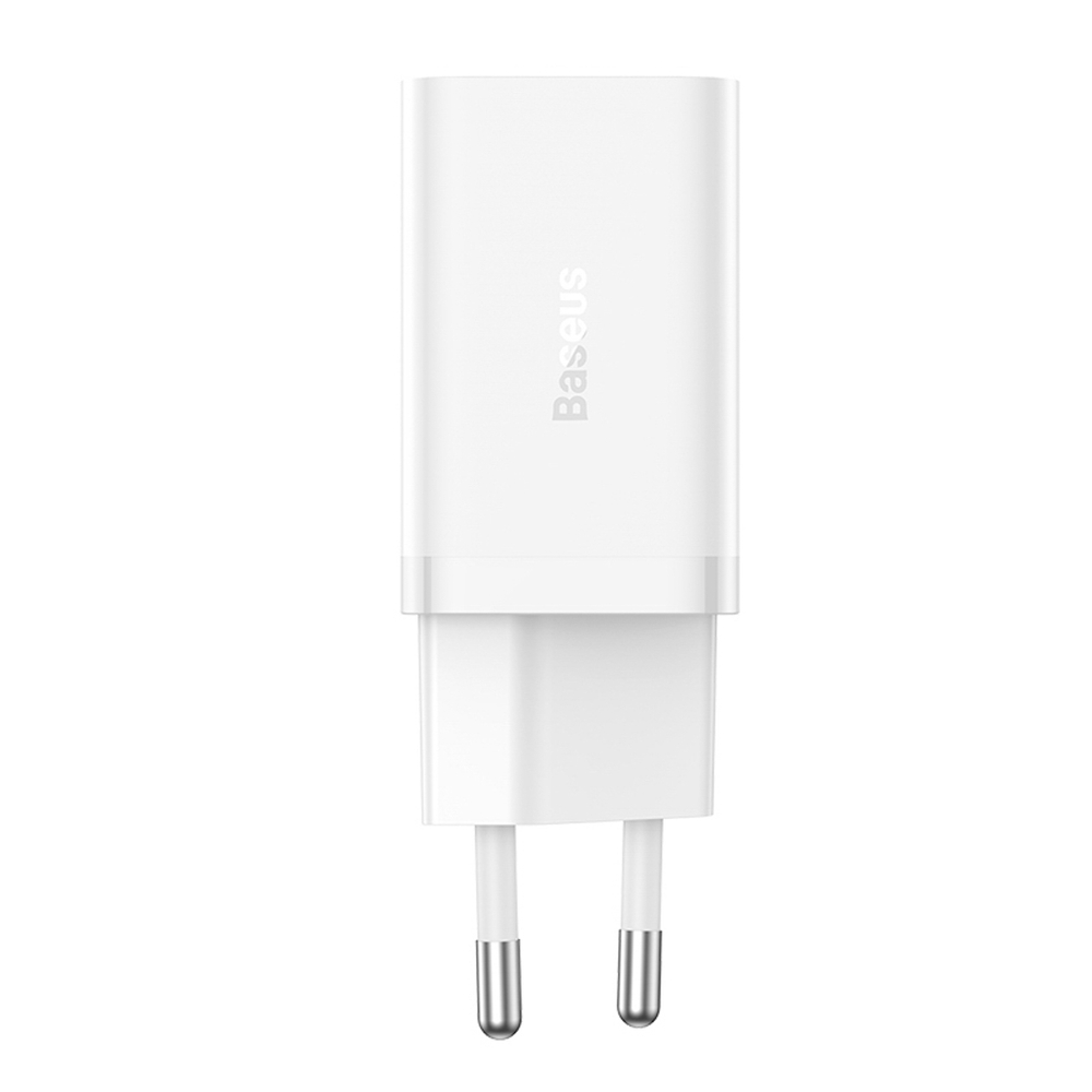 Baseus-GaN5-Pro-40W-2×USB-C-fali-tolto-–-feher-2
