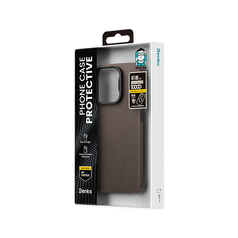 Benks-Magnetic-Armor-Tint-Kevlar-1000D-telefontok-iPhone-16-Pro-Max-–-arany-8