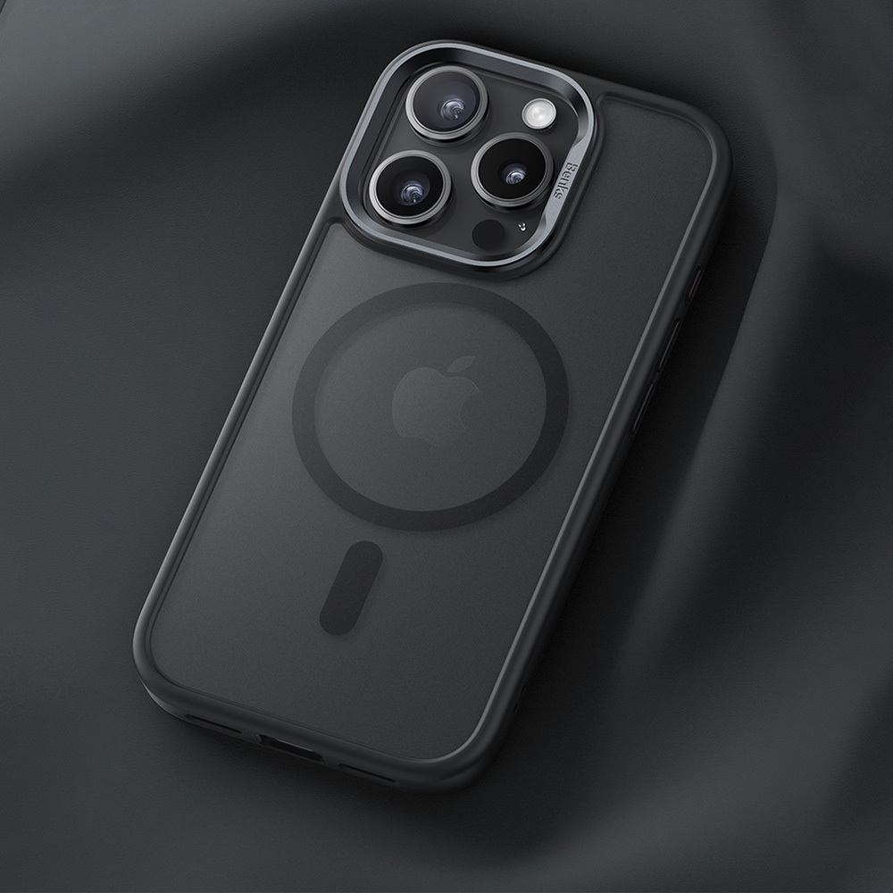 Benks-Magnetic-Mist-Case-Metal-Frame-telefontok-iPhone-16-Pro-–-szurke-6