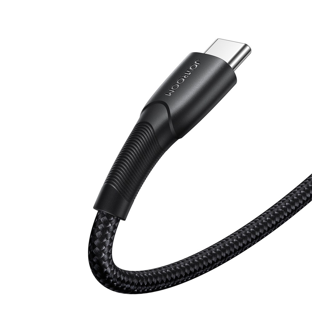 Joyroom Starry Series SA32-CC3 USB-C / USB-C kábel 60W 1 m – fekete Joyroom Starry Series SA32-CC3 USB-C / USB-C kábel 60W 1 m – fekete