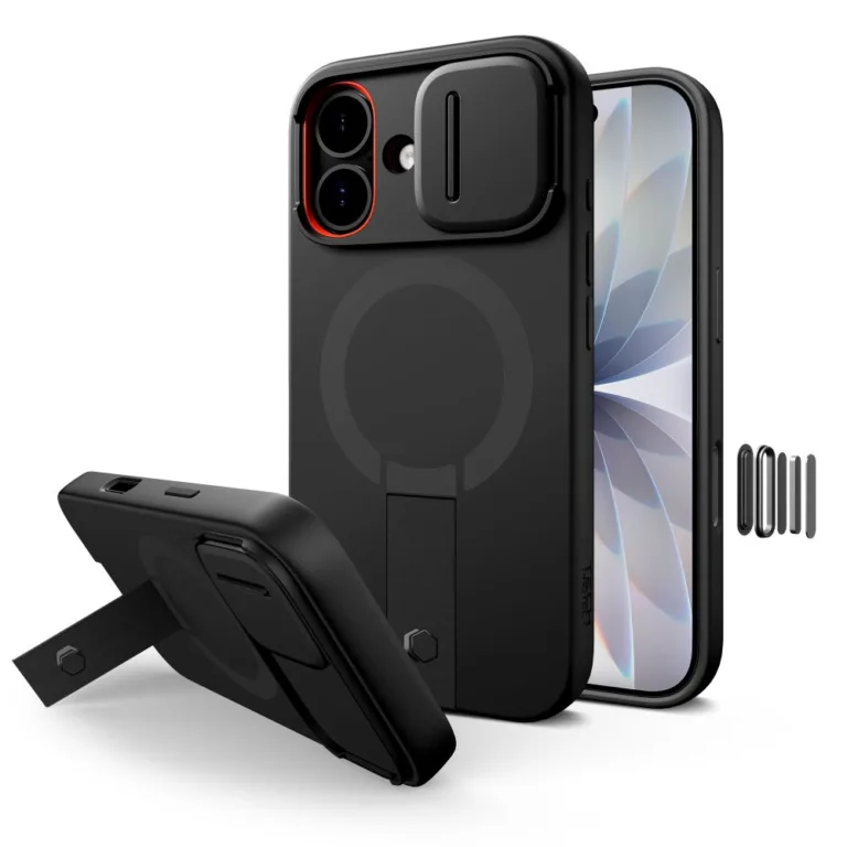 Tech-Protect Kevlar telefontok fekete - iPhone 17