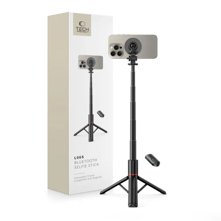 Tech-Protect L06S Bluetooth mágneses szelfibot MagSafe funkcióval