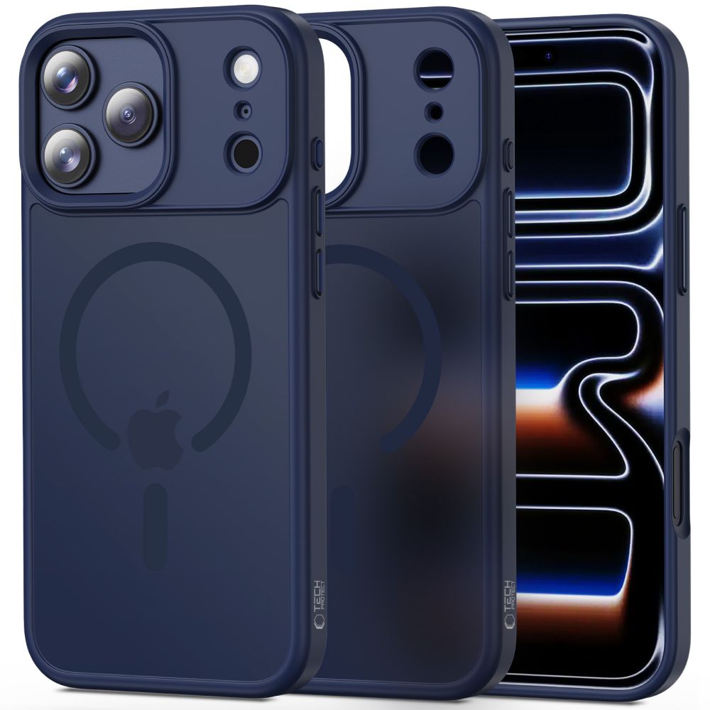 Tech-Protect MagMat MagSafe telefontok iPhone 17 Pro – kék Tech-Protect MagMat MagSafe telefontok iPhone 17 Pro – kék