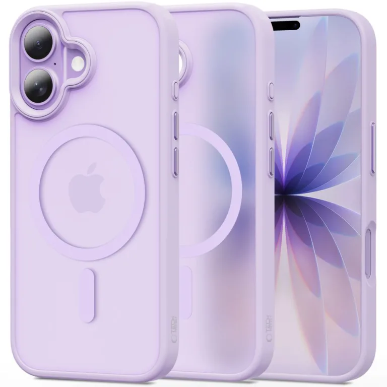 Tech-Protect MagMat MagSafe telefontok iPhone 17 – lila